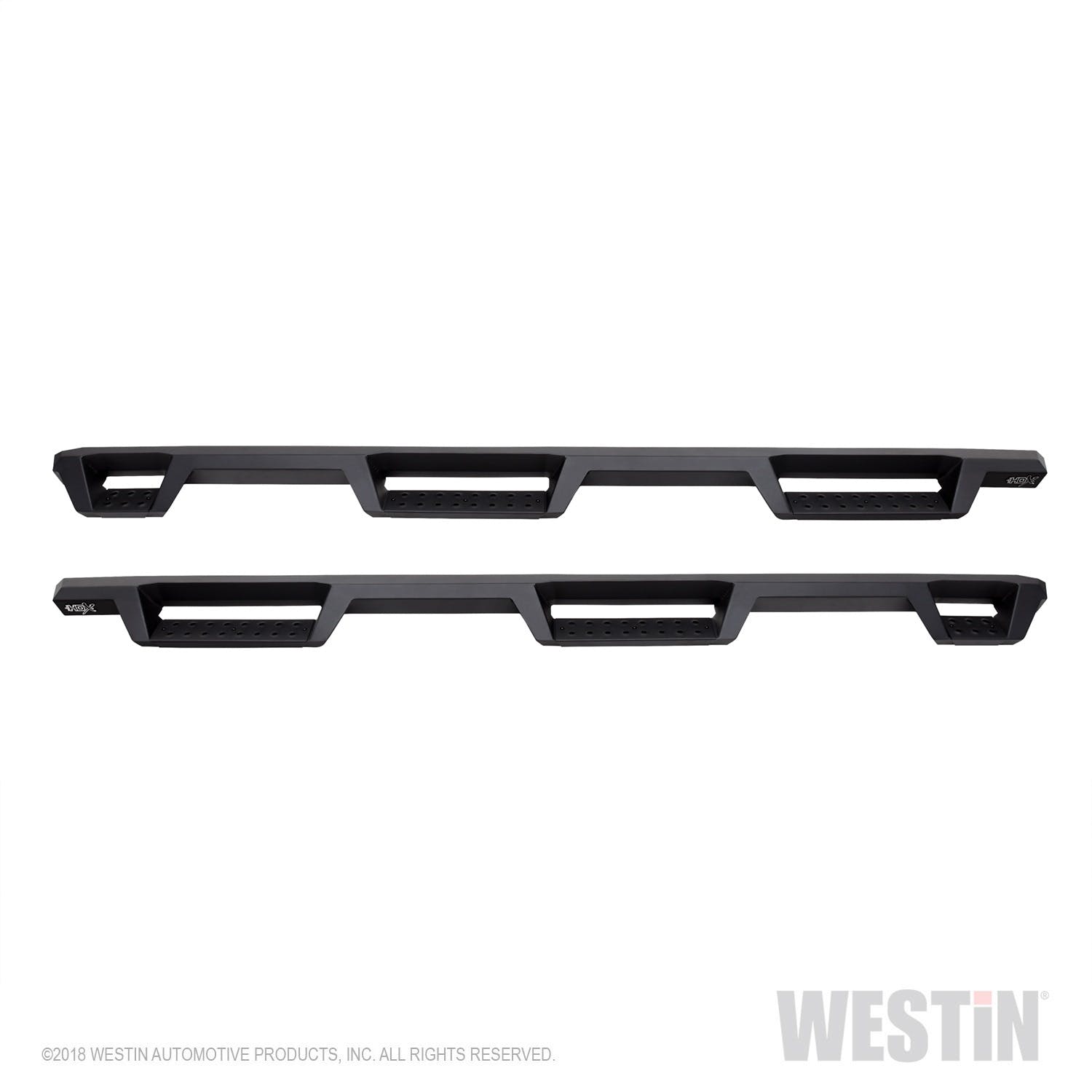 Westin Automotive 56-534725 HDX Drop Wheel-to-Wheel Nerf Step Bars Textured Black