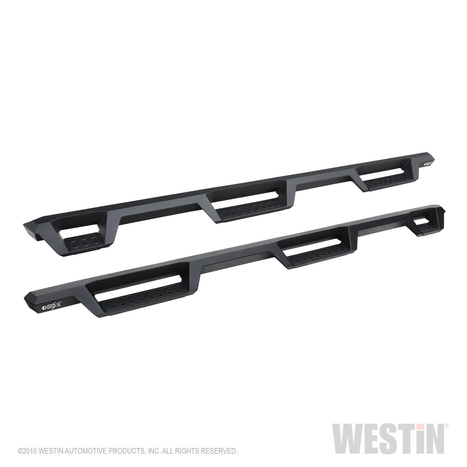 Westin Automotive 56-534735 HDX Drop Wheel-to-Wheel Nerf Step Bars Textured Black