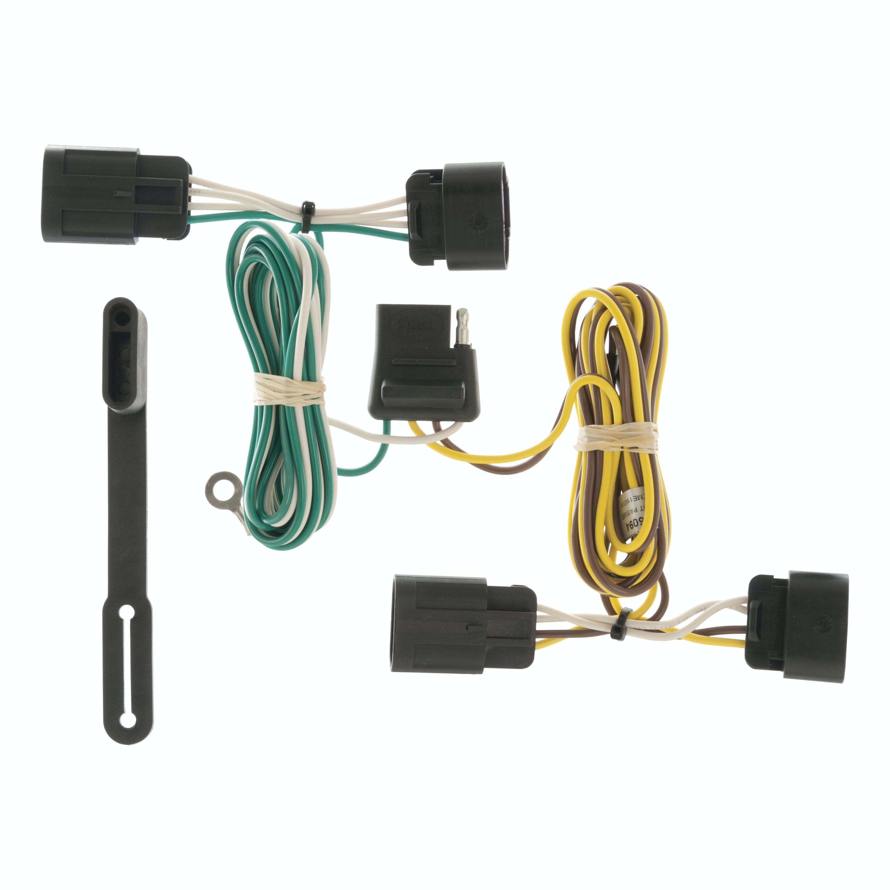 CURT 56094 Custom Wiring Harness, 4-Way Flat Output, Select Chevrolet Equinox, GMC Terrain