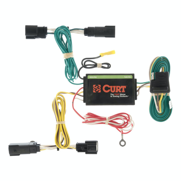CURT 56121 Custom Wiring Harness, 4-Way Flat Output, Select Lincoln MKX