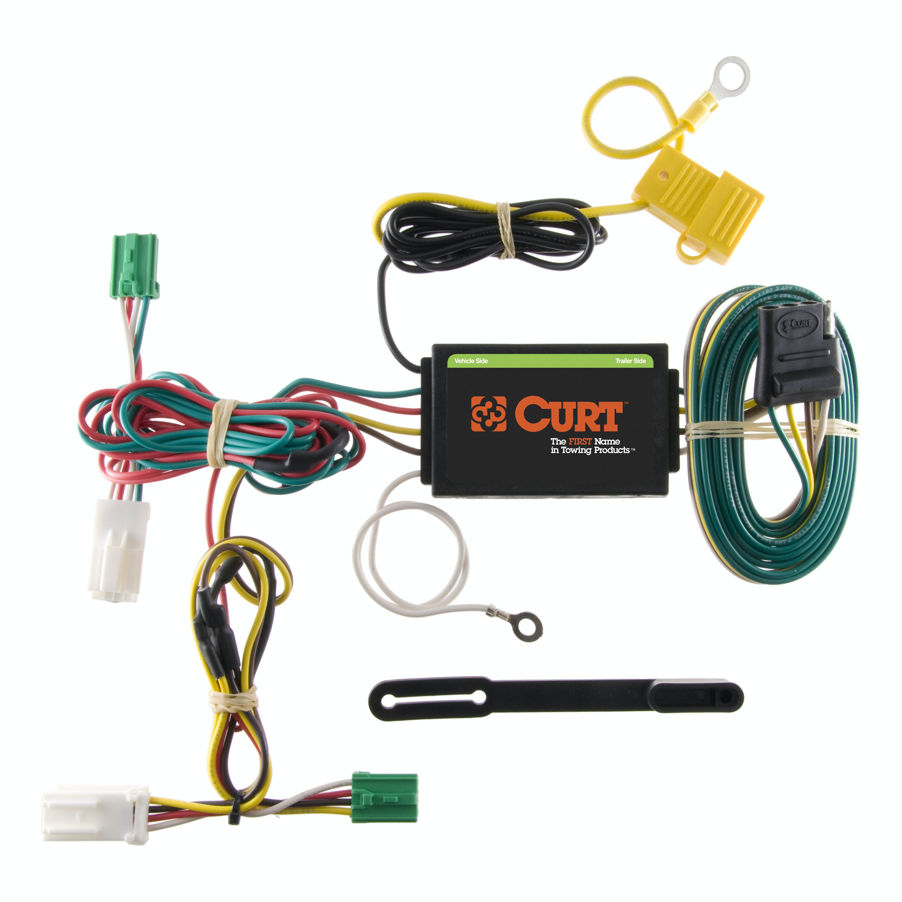 CURT 56135 Custom Wiring Harness, 4-Way Flat Output, Select Dodge Charger