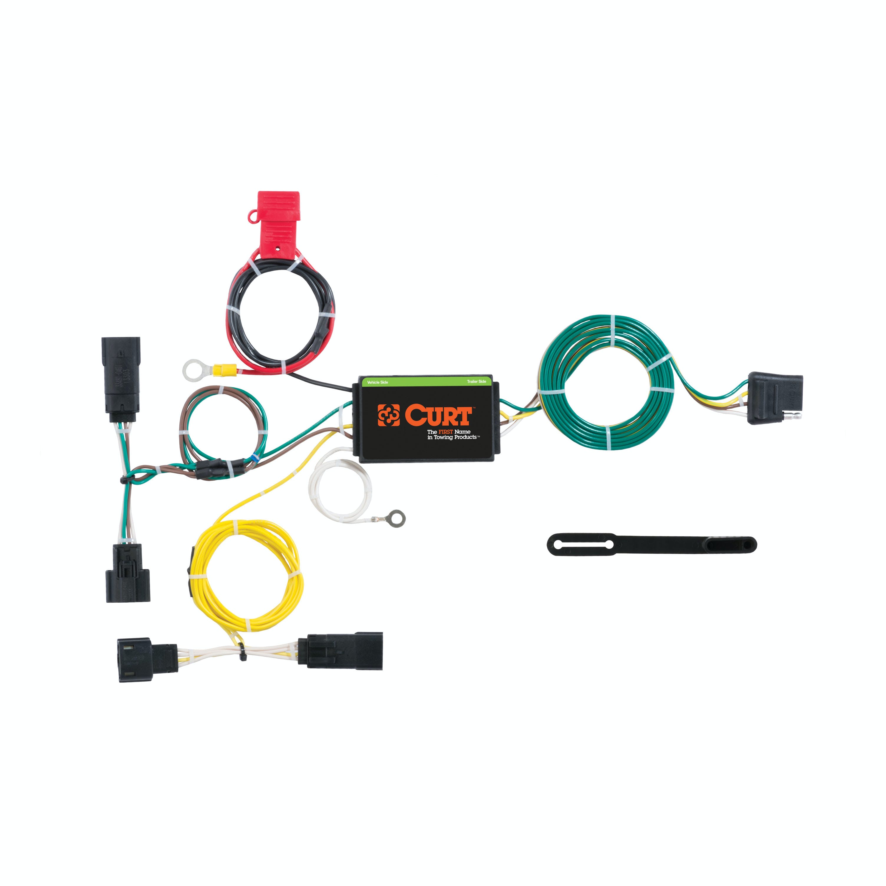 CURT 56234 Custom Wiring Harness, 4-Way Flat Output, Select Dodge Charger
