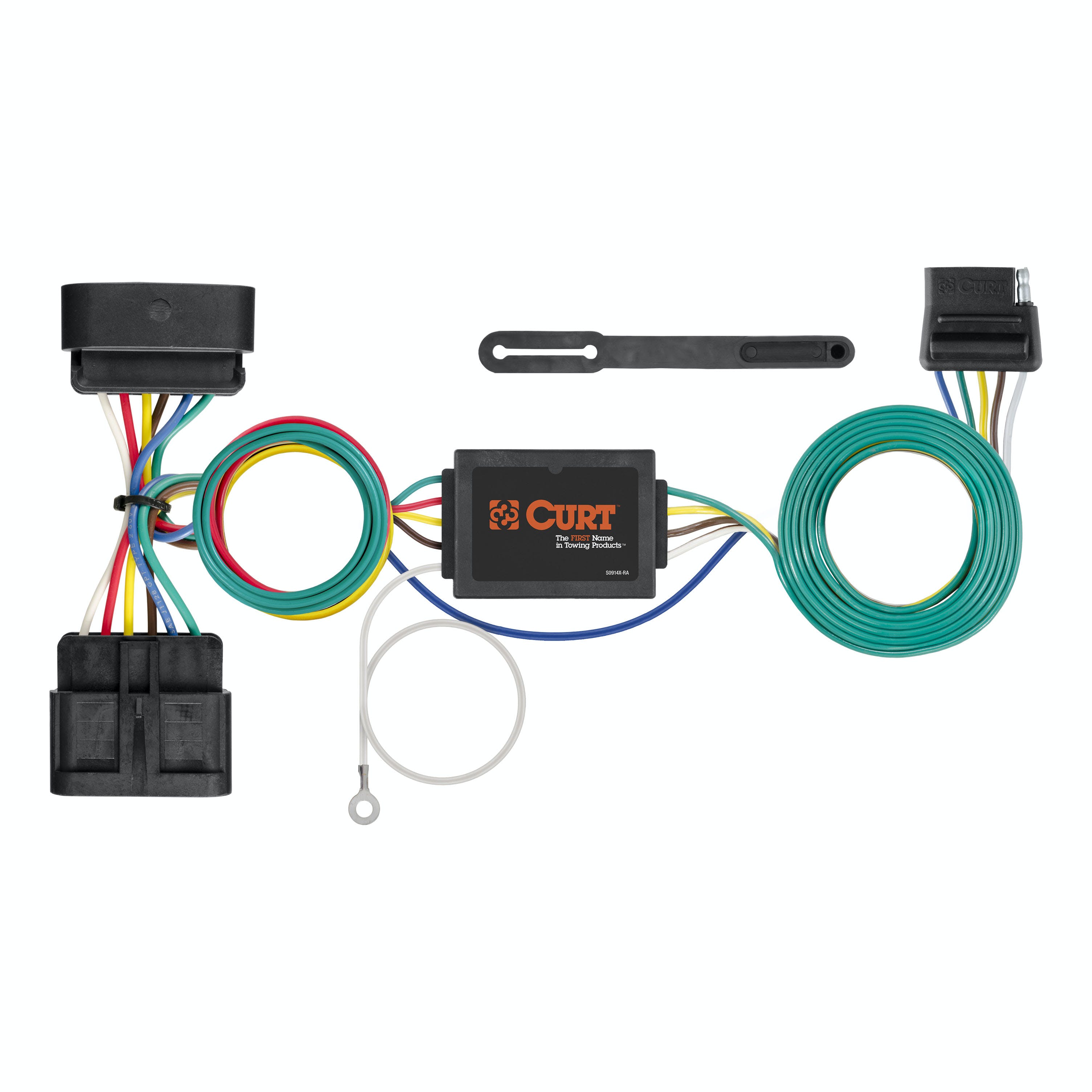 CURT 56510 Custom Wiring, 5-Flat Output, Select Chevy Colorado, GMC Canyon, Isuzu I-Series