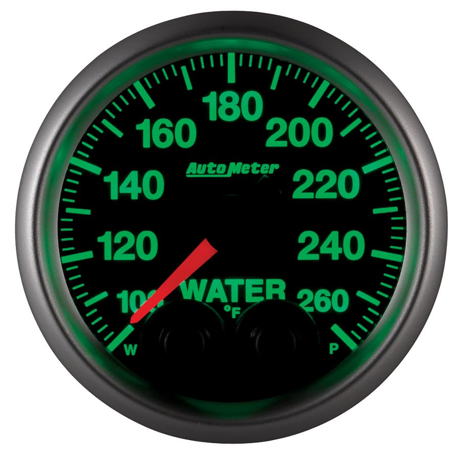 AutoMeter Products 5654 2-1/16in, Water Temp, 100-260F, Elite