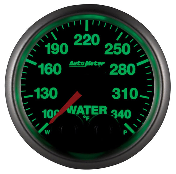 AutoMeter Products 5655-05702 GAUGE; WTEMP; 2 1/16in.; 340° F; MEM/WARN; ELITE; W/O PRO-CTRL