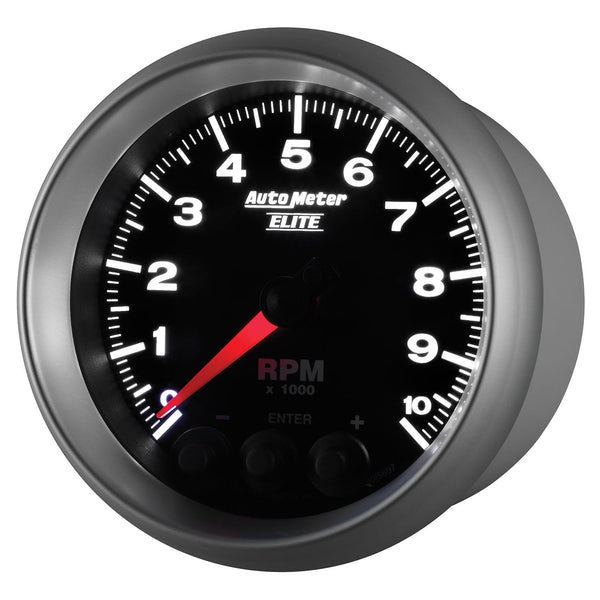 AutoMeter Products 5697 3 3/8 In Dash Tach 0-10,000 RPM, Elite