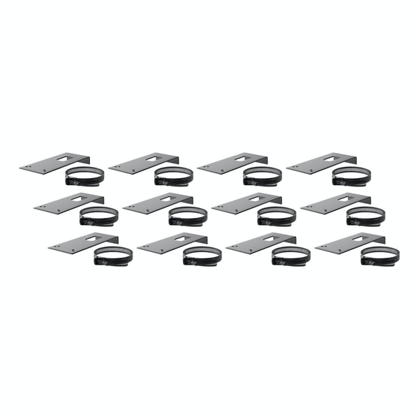 CURT 57201 Connector Bracket Mounts for 7-Way Brackets (12-Pack)