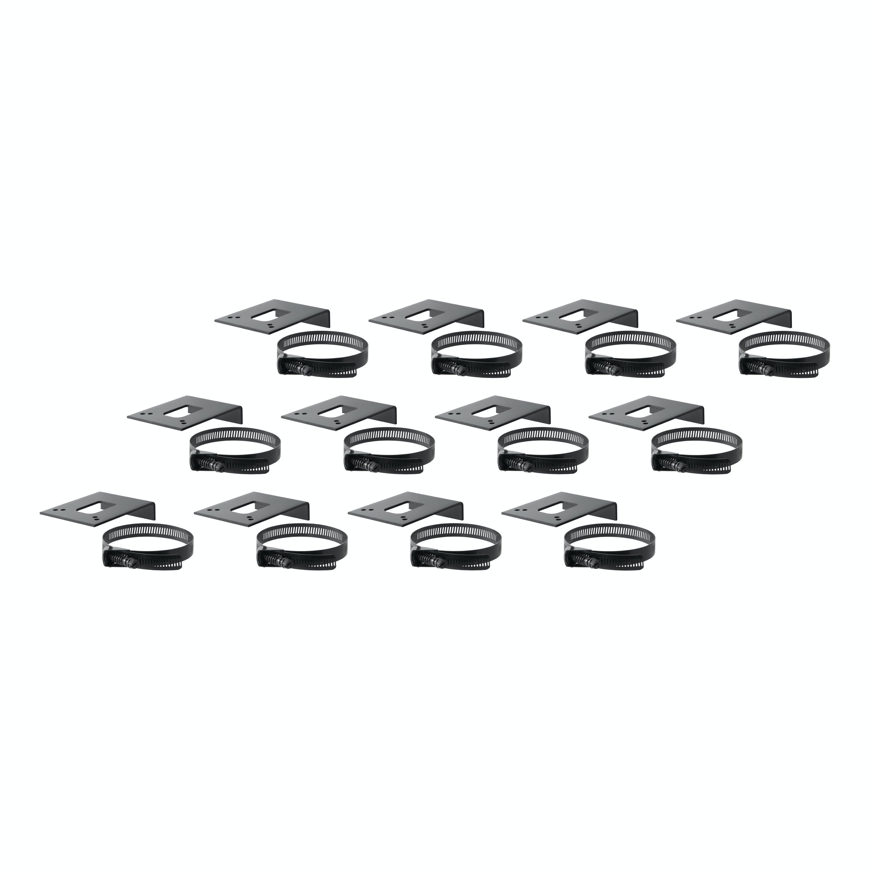 CURT 57203 Connector Bracket Mounts for 4, 5 and 6-Way Brackets (12-Pack)
