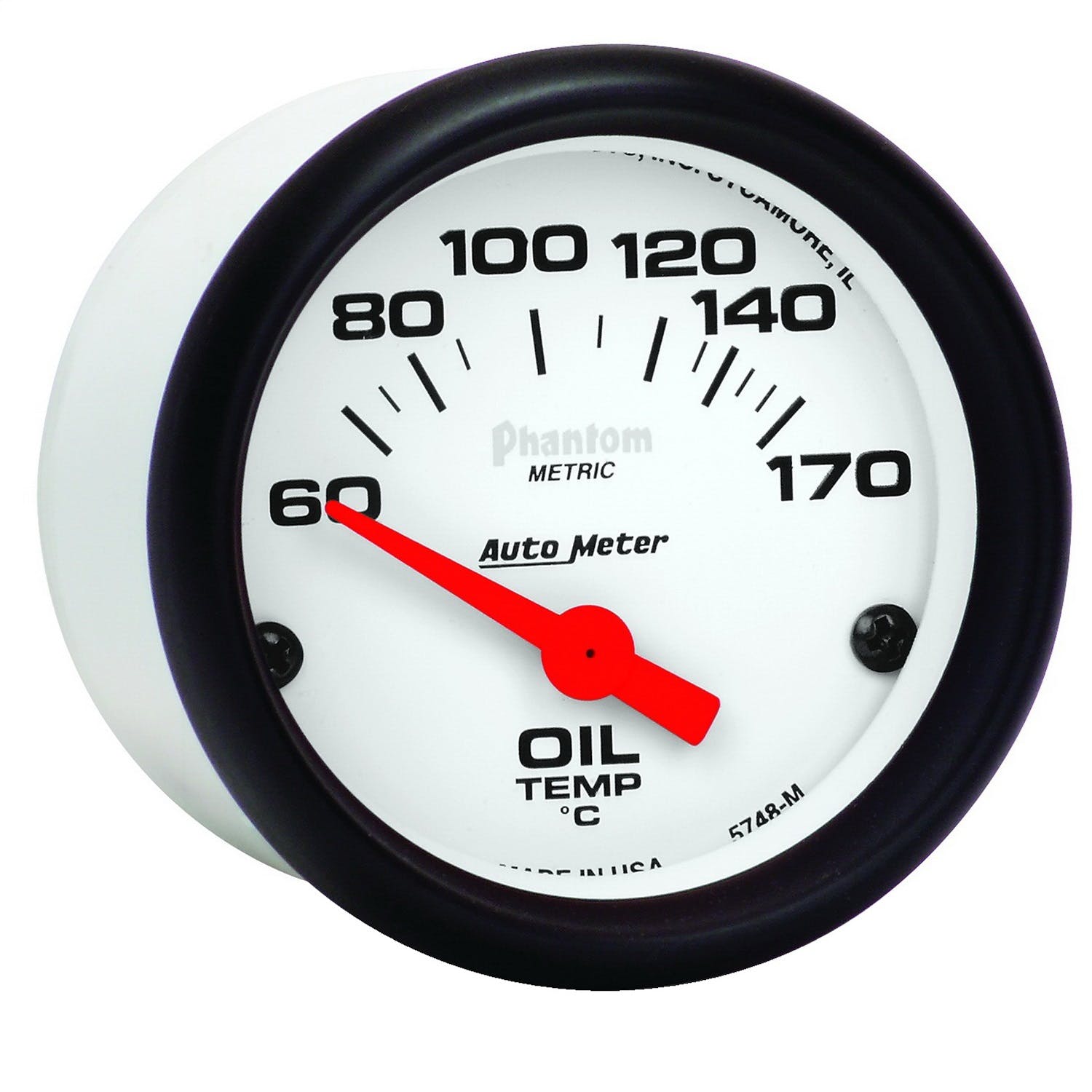 AutoMeter Products 5748-M Oil Temp 60-170 C (2-1/16in)