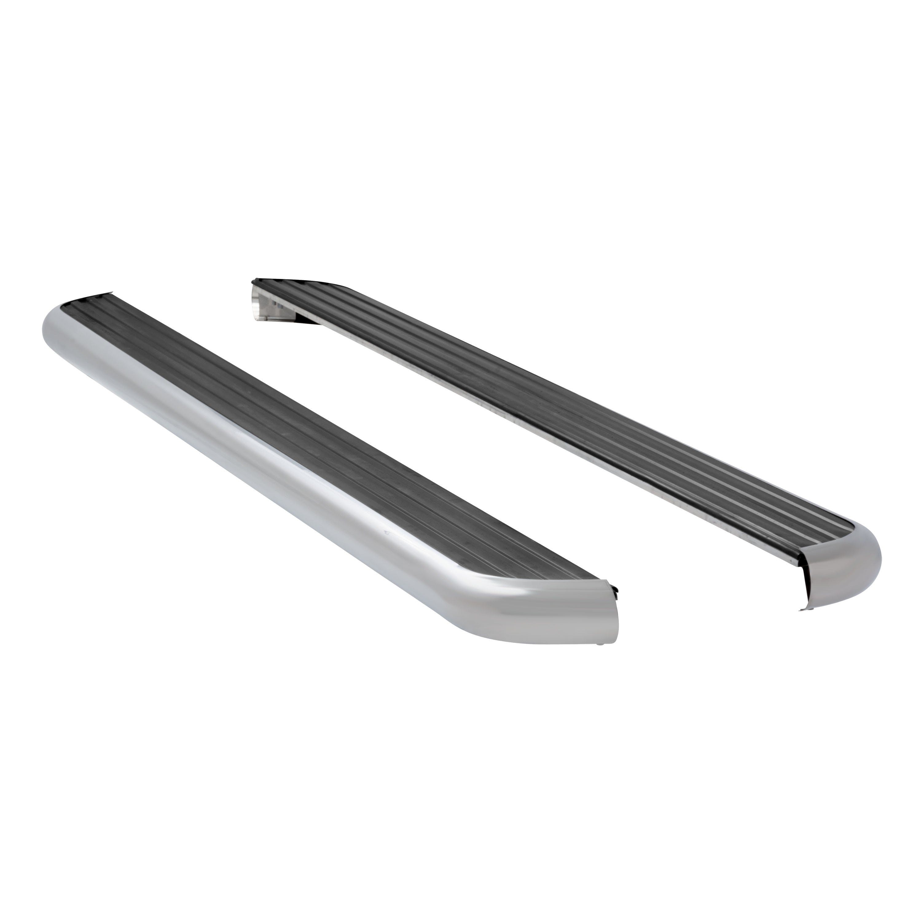 LUVERNE 575114-571448 MegaStep 6-1/2 inch Wheel-to-Wheel Running Boards, Polished Stainless