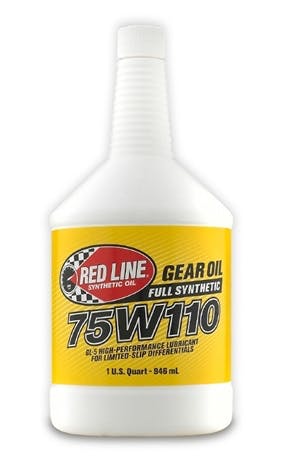 Red Line Oil 57804 Full Synthetic 75W110 GL-5 Gear Oil  (1 quart)