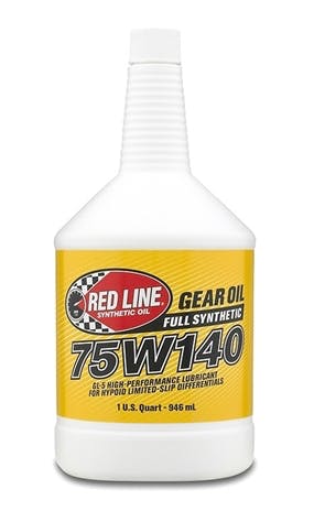 Red Line Oil 57914 Full Synthetic 75W140 GL-5 Gear Oil (1 quart)