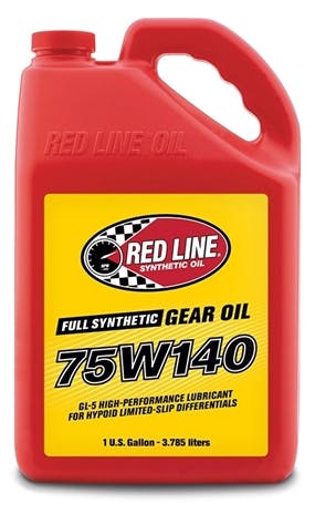 Red Line Oil 57915 Full Synthetic 75W140 GL-5 Gear Oil (1 gallon)