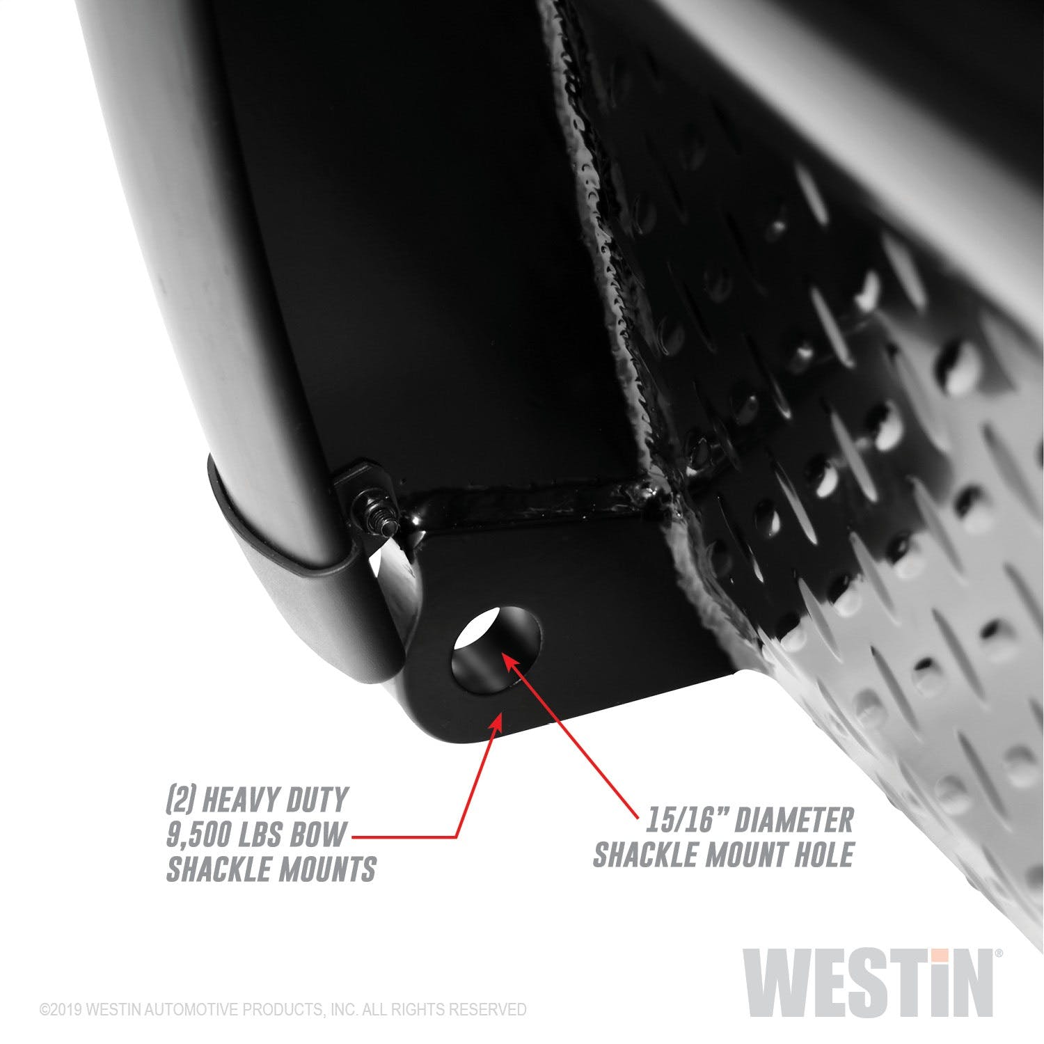 Westin Automotive 58-31145 HDX Bandit Front Bumper Black