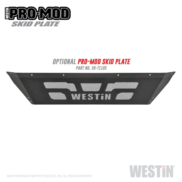 Westin Automotive 58-41195 Pro-Mod Front Bumper Textured Black