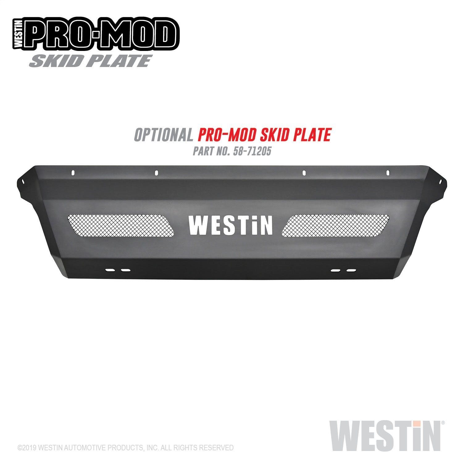 Westin Automotive 58-41205 Pro-Mod Front Bumper Textured Black