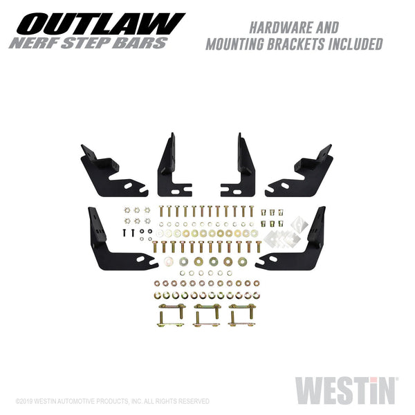 Westin Automotive 58-53565 Outlaw Nerf Step Bars Textured Black