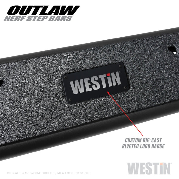 Westin Automotive 58-53565 Outlaw Nerf Step Bars Textured Black