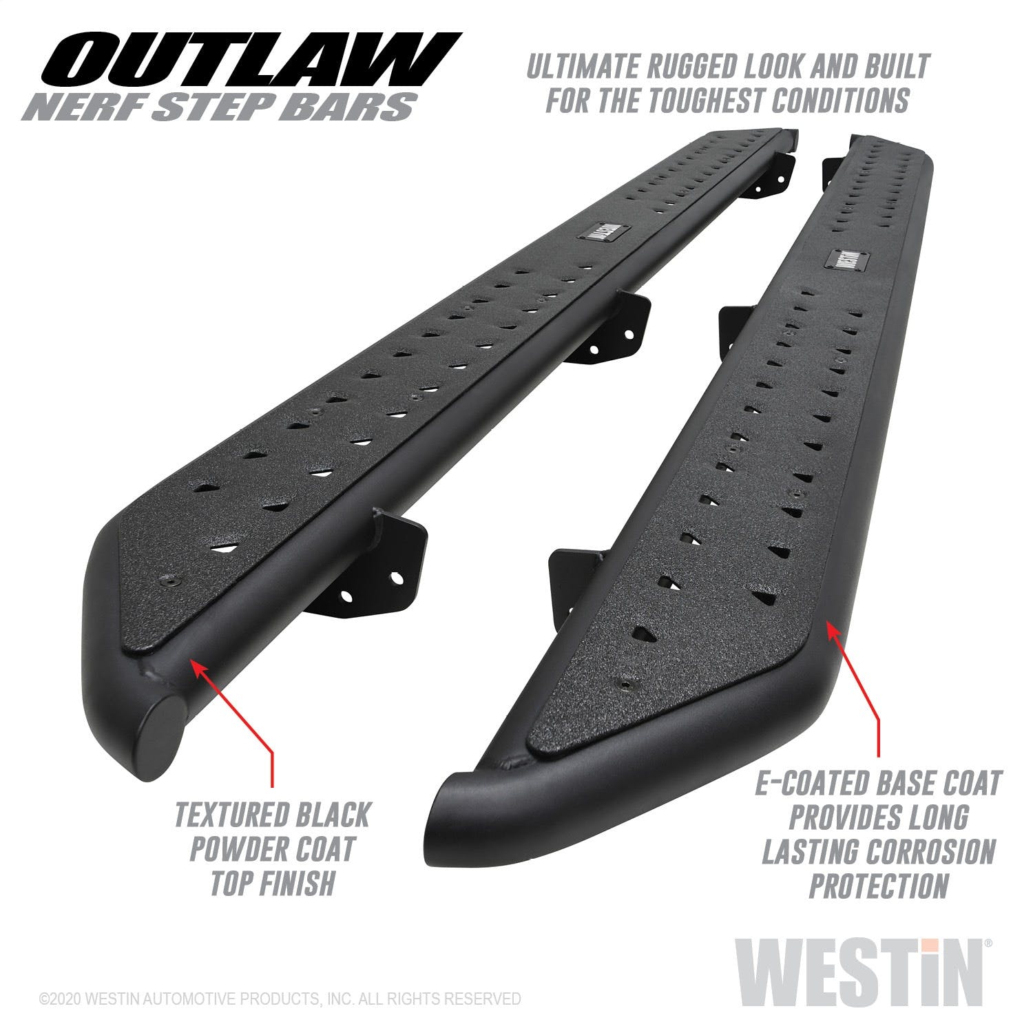 Westin Automotive 58-54165 Outlaw Nerf Step Bars