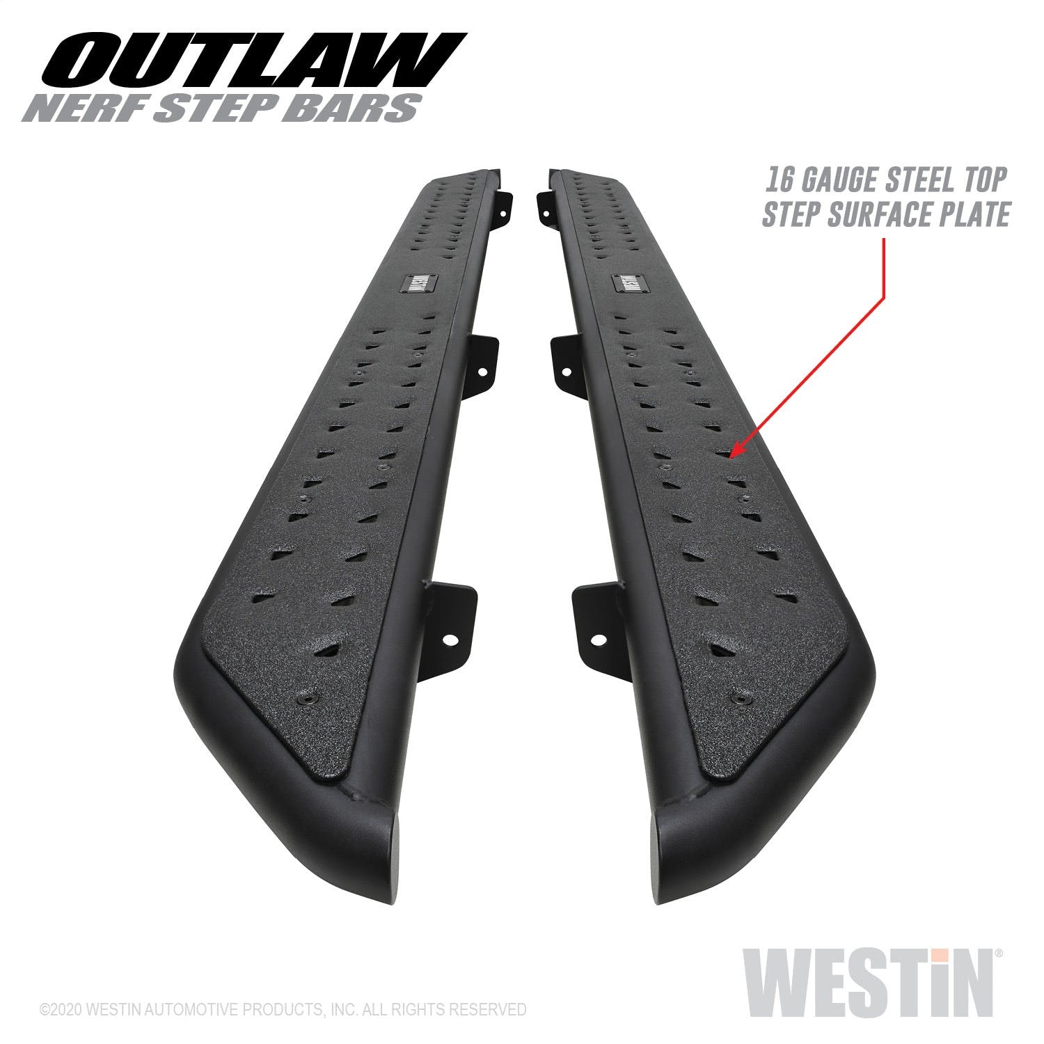 Westin Automotive 58-54165 Outlaw Nerf Step Bars