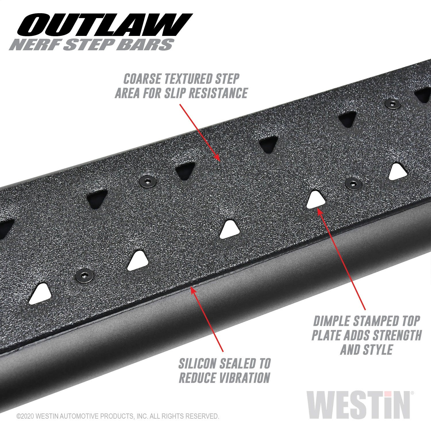 Westin Automotive 58-54165 Outlaw Nerf Step Bars