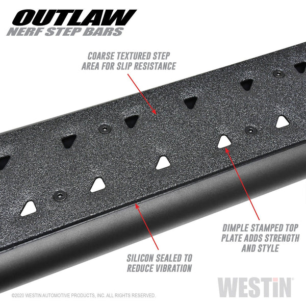 Westin Automotive 58-54165 Outlaw Nerf Step Bars