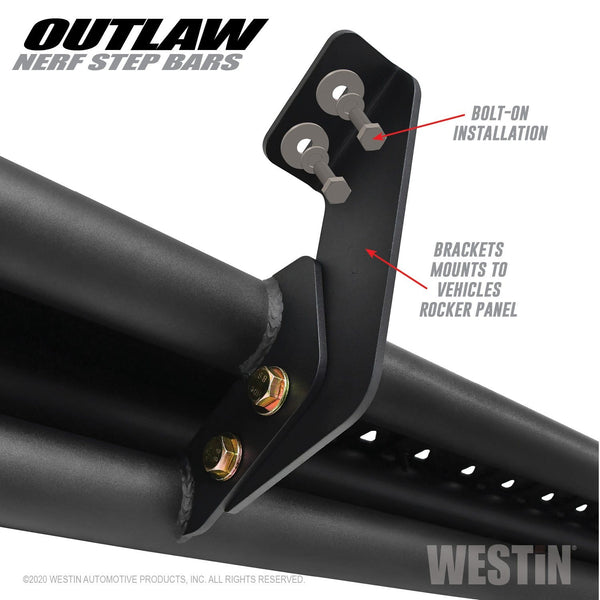 Westin Automotive 58-54165 Outlaw Nerf Step Bars