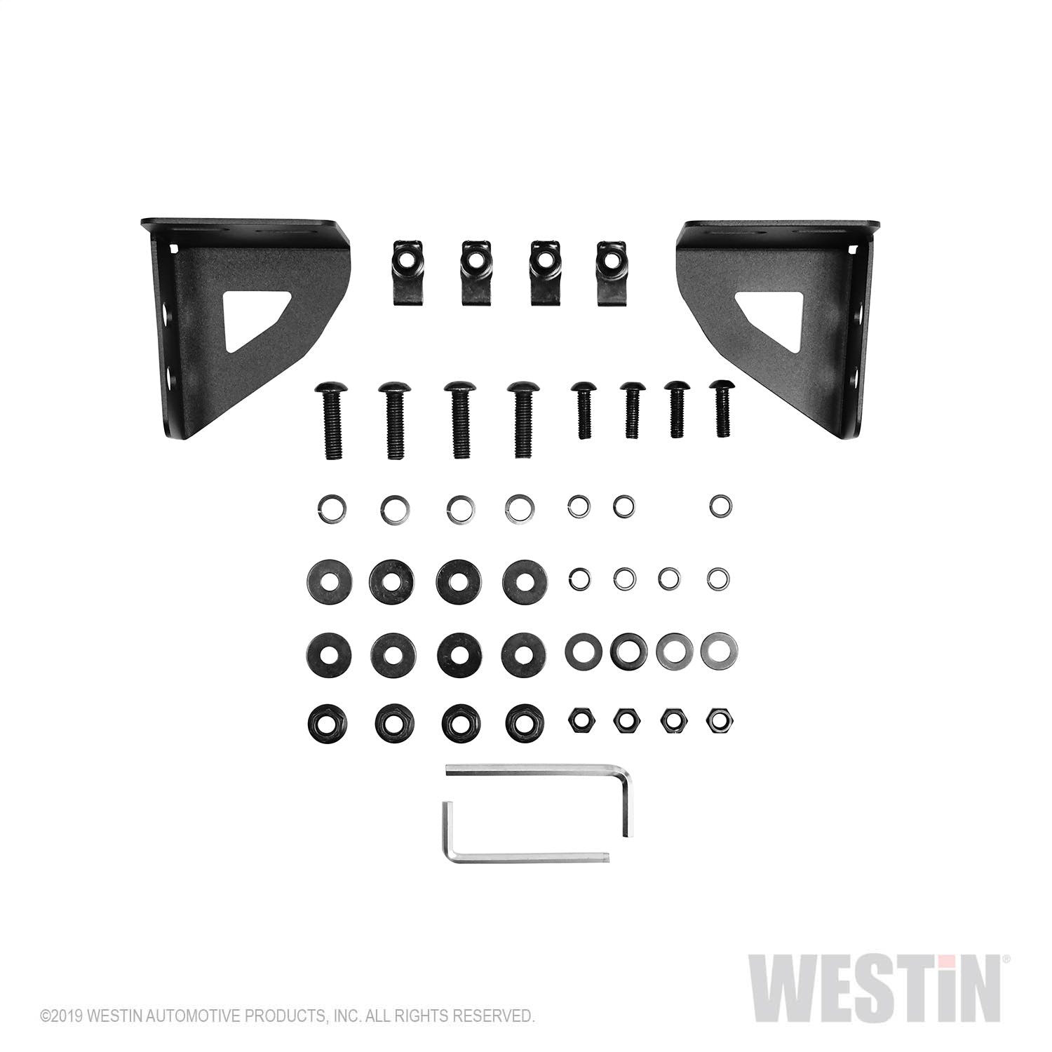 Westin Automotive 58-71075 Outlaw Bumper Skid Plate Textured Black