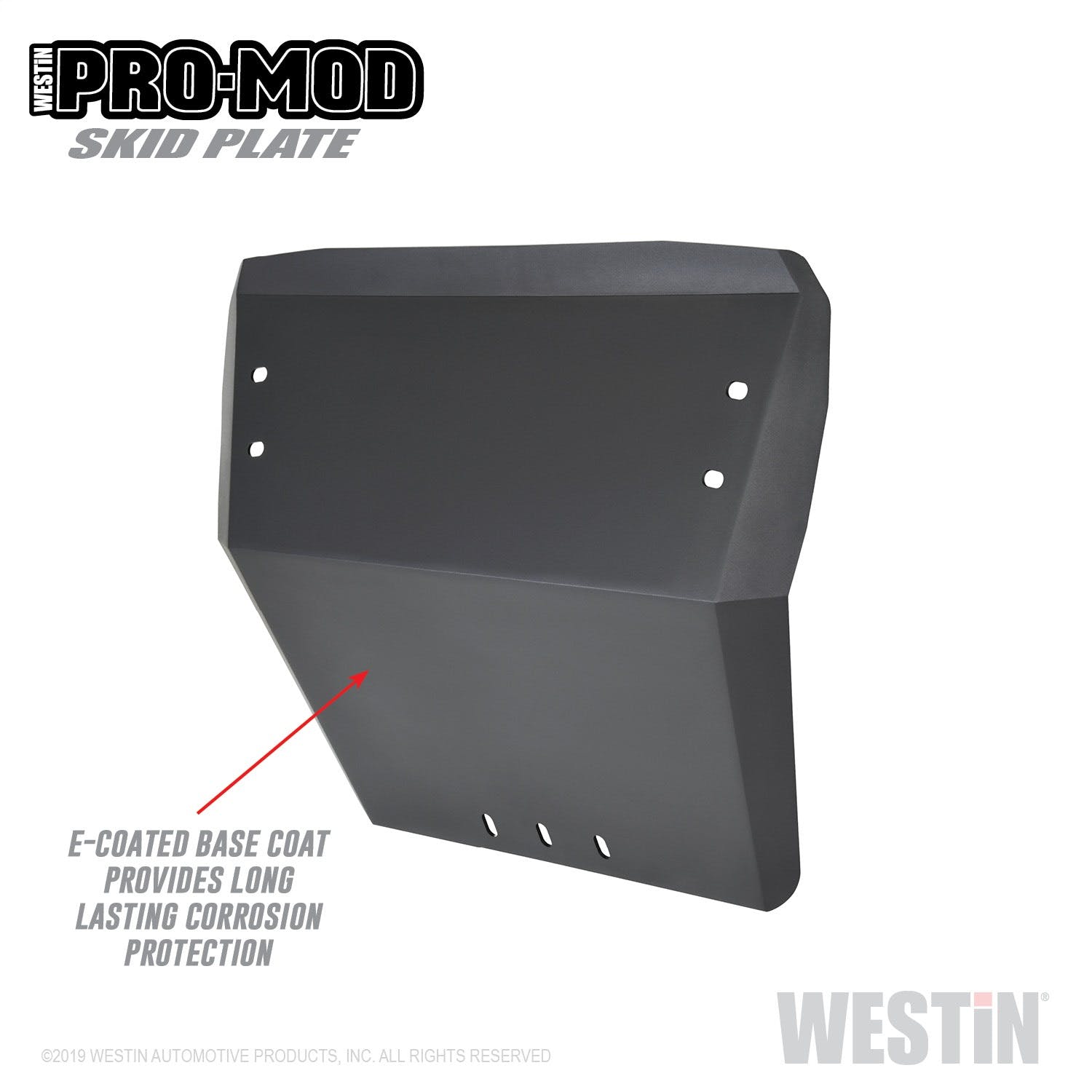 Westin Automotive 58-71085 Outlaw with Pro-Mod Skid Plate Textured Black