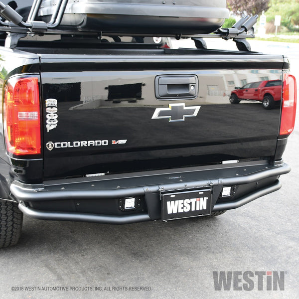 Westin Automotive 58-81055 Outlaw Rear Bumper Textured Black