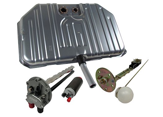 FiTech 58028 Notched Corner EFI Tank w/ Sender, Straps and 50015, 1970 Chevelle