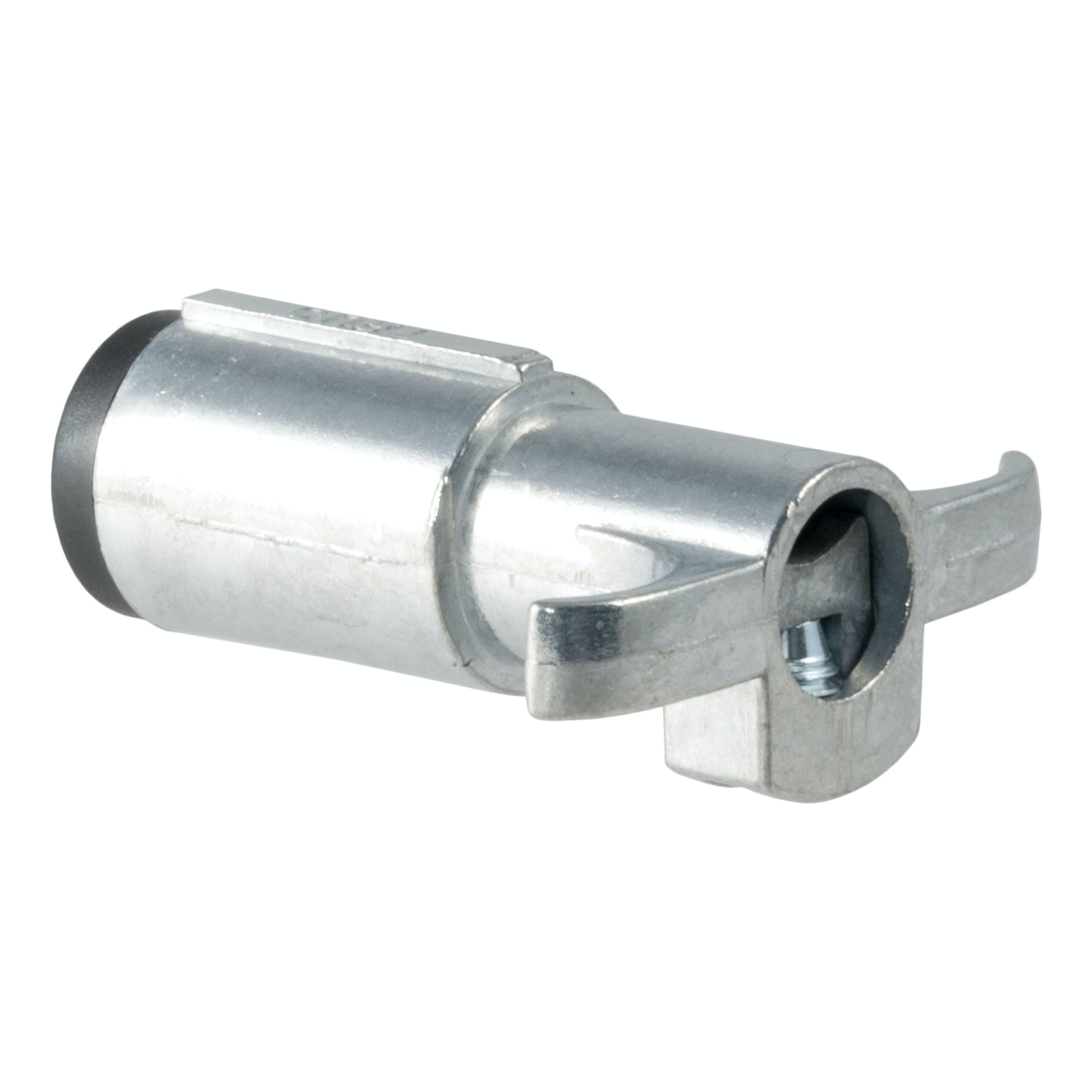 CURT 58061 4-Way Round Connector Plug (Trailer Side, Packaged)