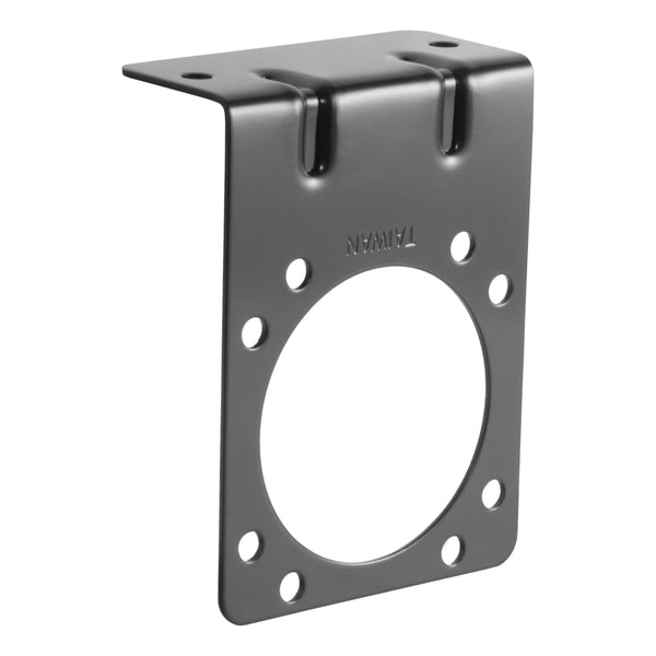 CURT 58290 Connector Mounting Bracket for 7-Way RV Blade (Black)