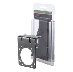 CURT 58300 Connector Mounting Bracket for 4-Way Flat