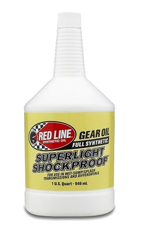 Red Line Oil 58504 Full Synthetic Superlight ShockProof Gear Oil (1 quart)