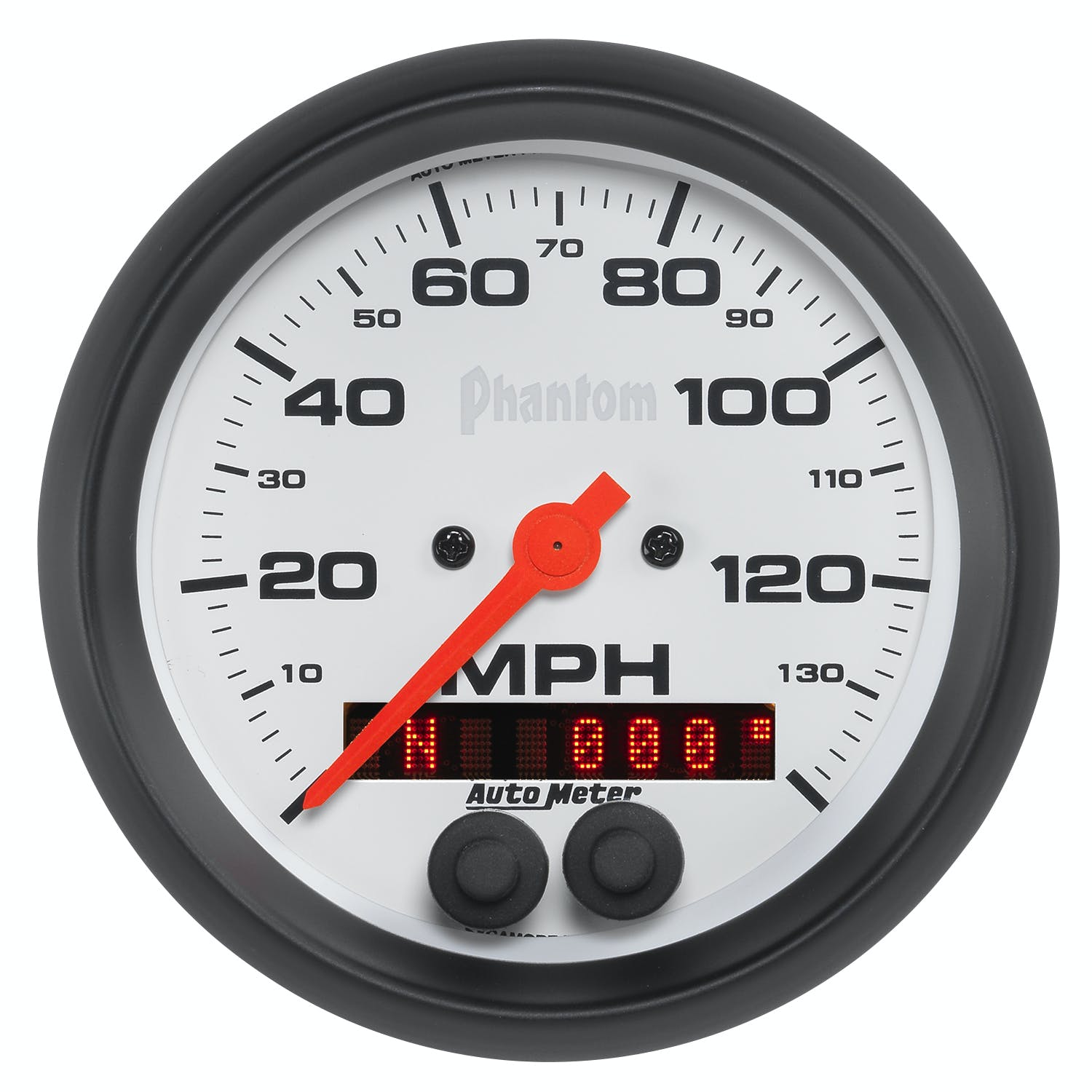 AutoMeter Products 5880 Gauge; Speedometer; 3 3/8in.; 140mph; GPS; Phantom