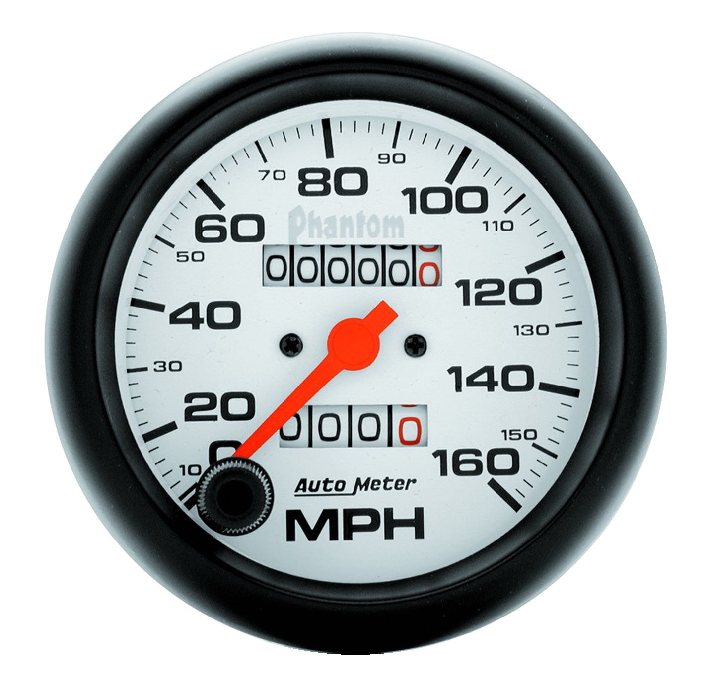 AutoMeter Products 5893 Gauge; Speedometer; 3 3/8in.; 160mph; Mechanical; Phantom