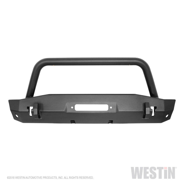 Westin Automotive 59-80015 WJ2 Stubby Front Bumper with Bull Bar Textured Black