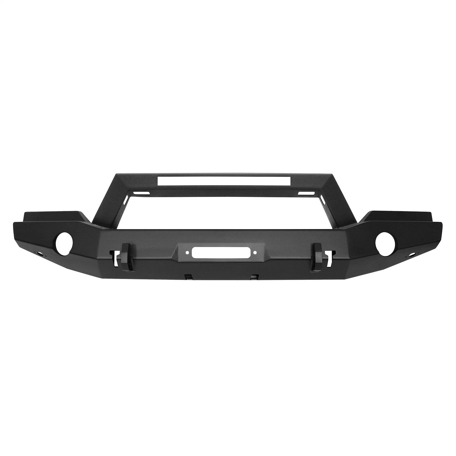 Westin Automotive 59-80055 WJ2 Full Width Front Bumper with LED Light Textured Black