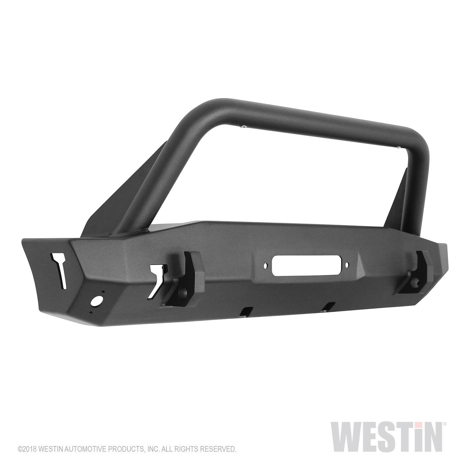Westin Automotive 59-80075 WJ2 Stubby Front Bumper with Bull Bar Textured Black
