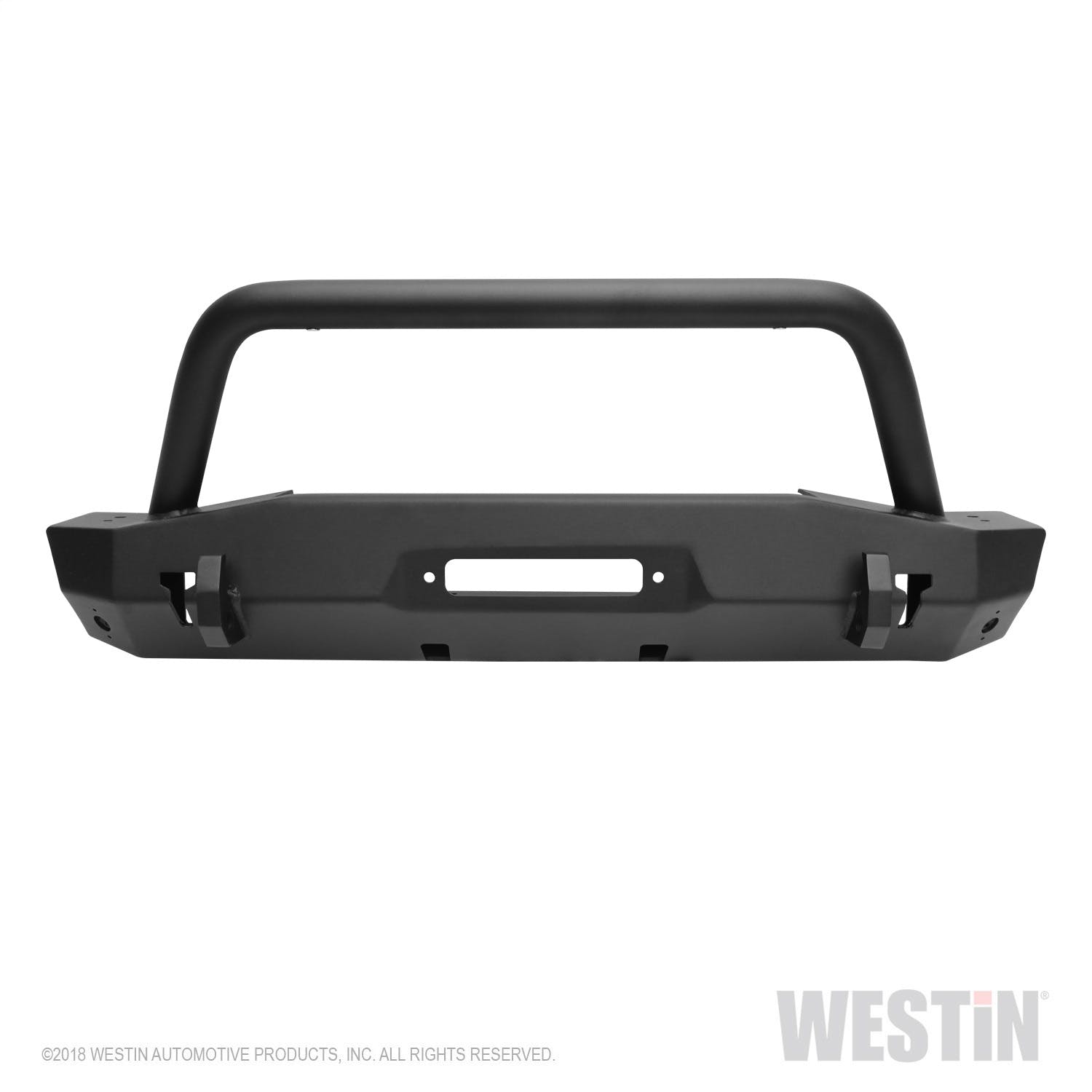 Westin Automotive 59-80075 WJ2 Stubby Front Bumper with Bull Bar Textured Black