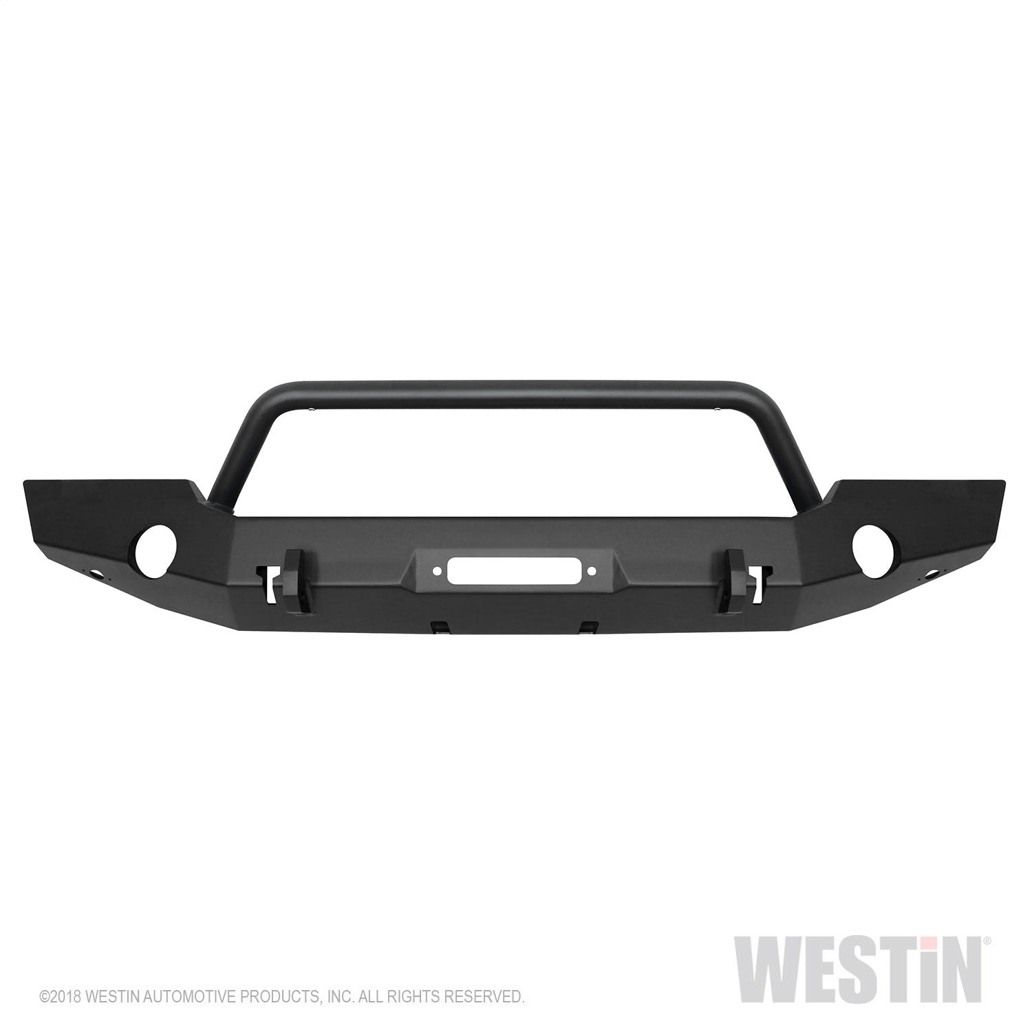 Westin Automotive 59-80115 WJ2 Full Width Front Bumper with Bull Bar Textured Black
