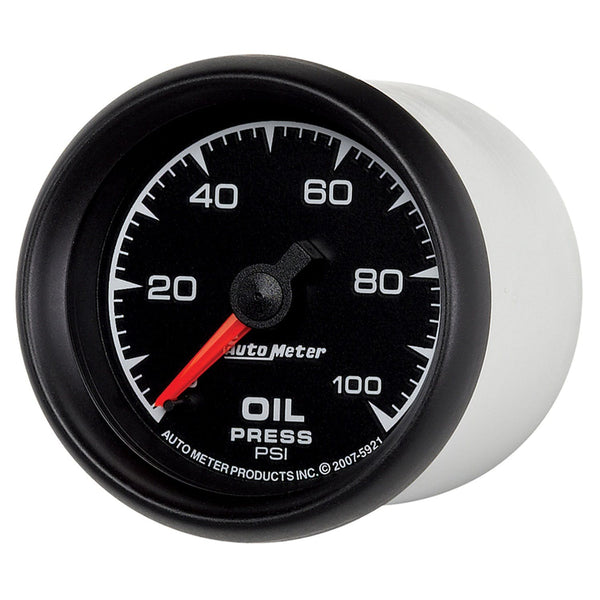 AutoMeter Products 5921 2-1/16in Oil Pressure 0-100 PSI Mechanical ES