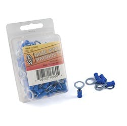 CURT 59531 Ring Terminals (12-10 Wire Gauge, #10 Stud Size, 100-Pack)