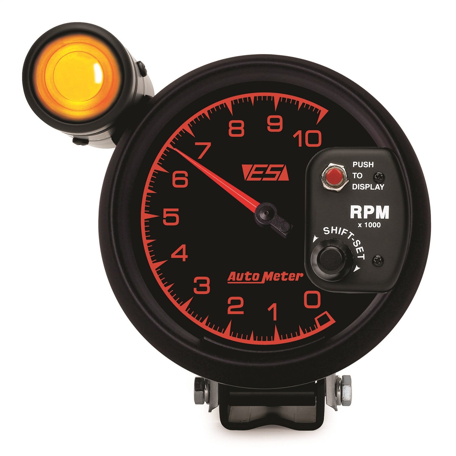 AutoMeter Products 5999 Gauge; Tachometer; 5in.; 10k RPM; Pedestal w/ext. Shift-Lite; ES