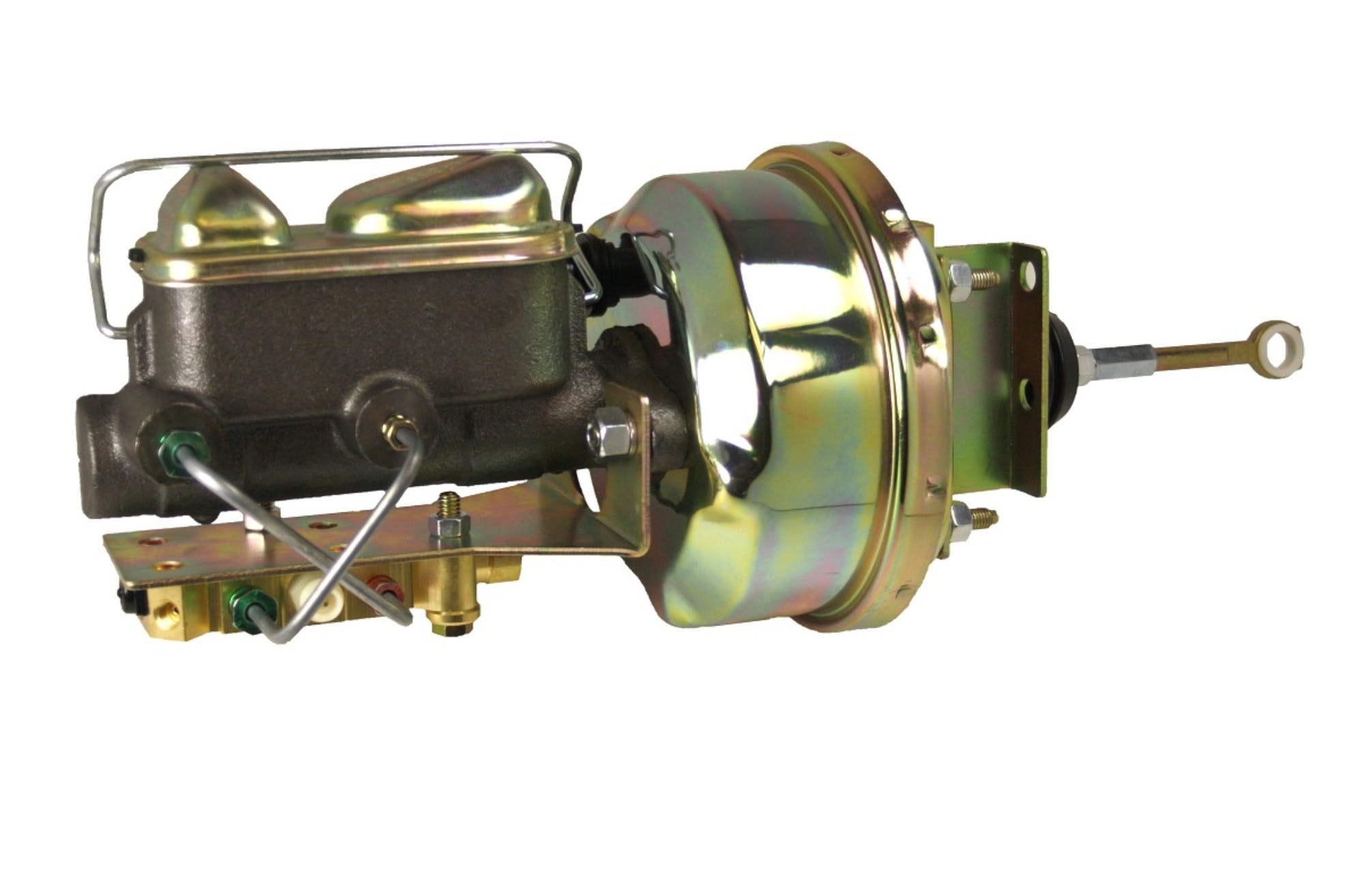 LEED Brakes 5H471 7 in Power Brake Booster , 1 in Bore, bottom valve disc/drum (zinc)