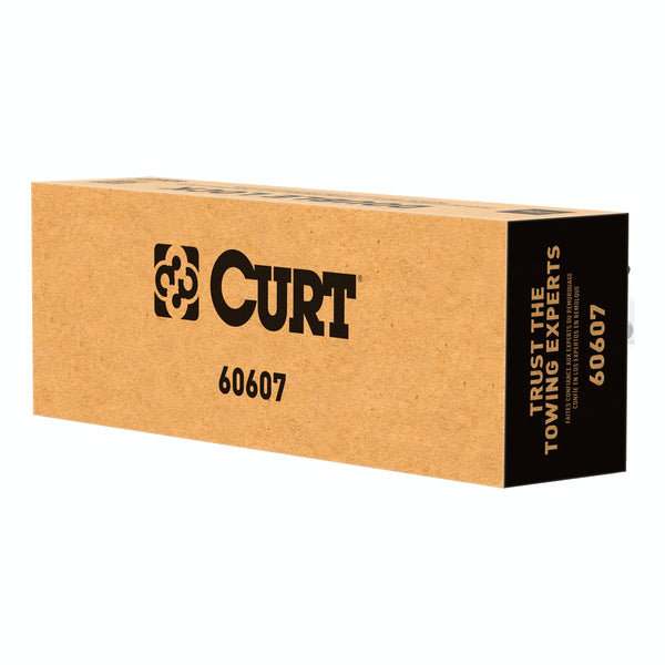 CURT 60607 Double Lock Gooseneck Hitch, 2-5/16 Ball, 30K (Brackets Required)