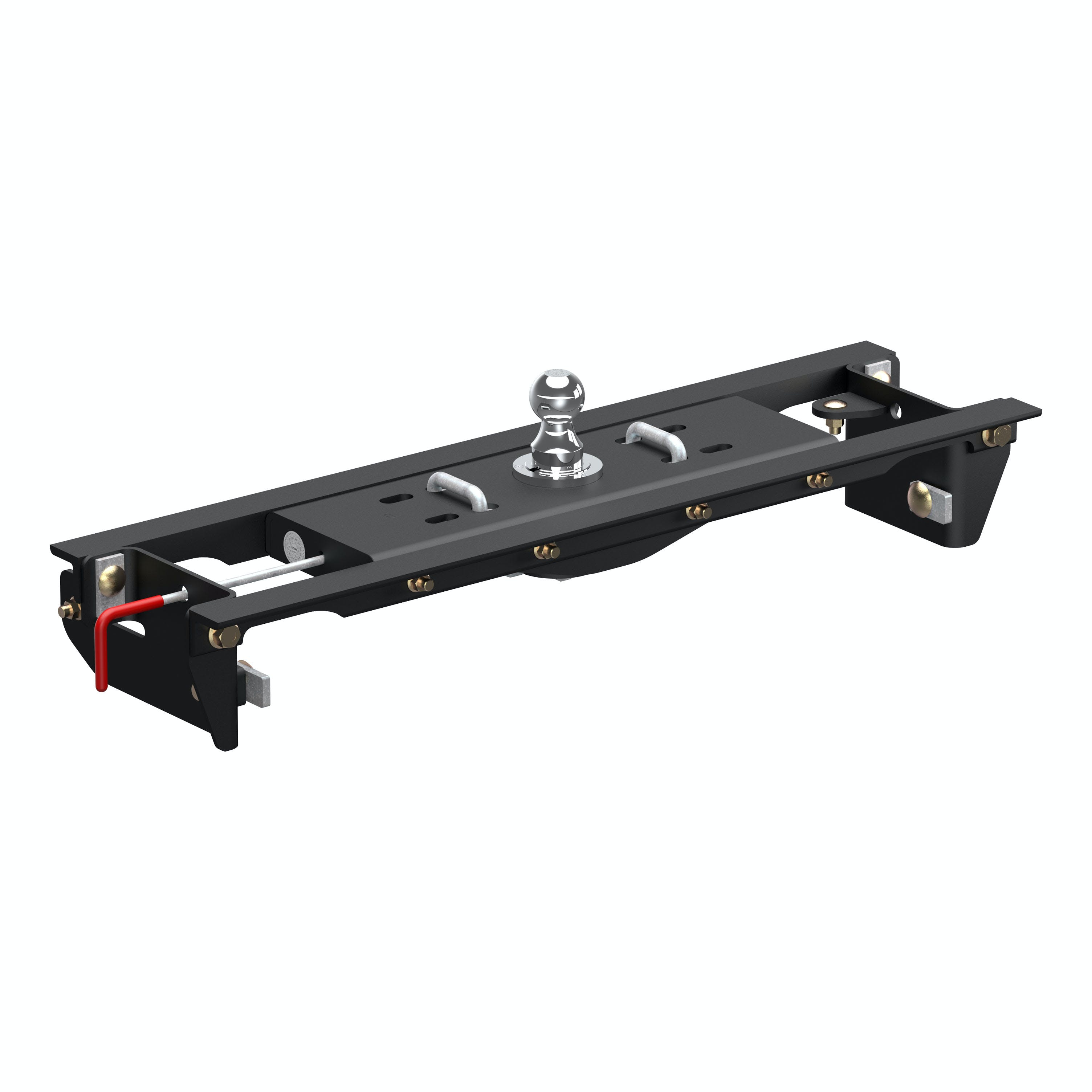 CURT 60683 Double Lock EZr Gooseneck Hitch Kit with Brackets, Select Ford F-250, F-350