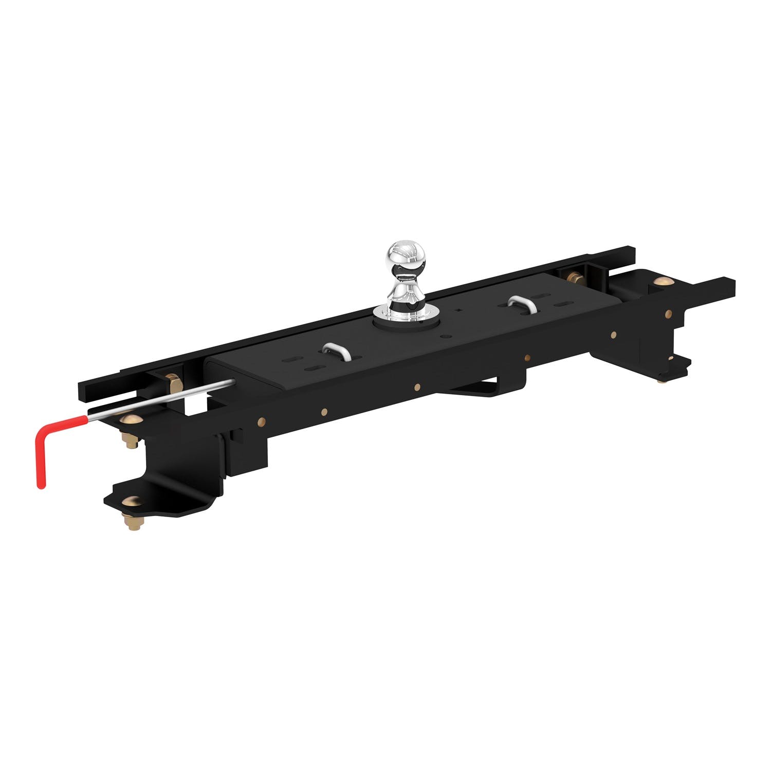 CURT 60751 Double Lock Gooseneck Hitch Kit with Brackets, Select Toyota Tundra, 6.5' Bed