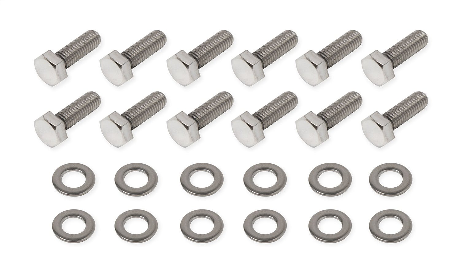 Mr. Gasket 60911G REAR COVER BOLTS - GM LS - SS POL HEX